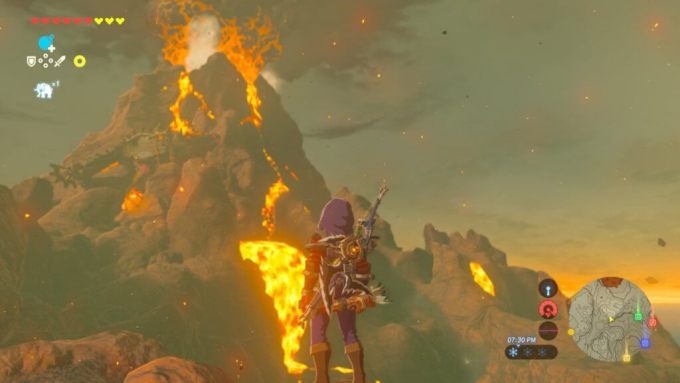 Breath of the Wild Eldin Mountain