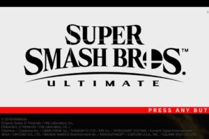 Super Smash Bros Ultimate Title