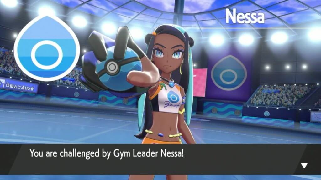 Pokemon Sword and Shield Nessa Gym Leader